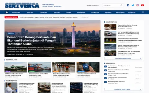 Menjaga Informasi Tetap Jelas, Portal Berita Serivenca.com Menemani Kebutuhan Pembaca Harian